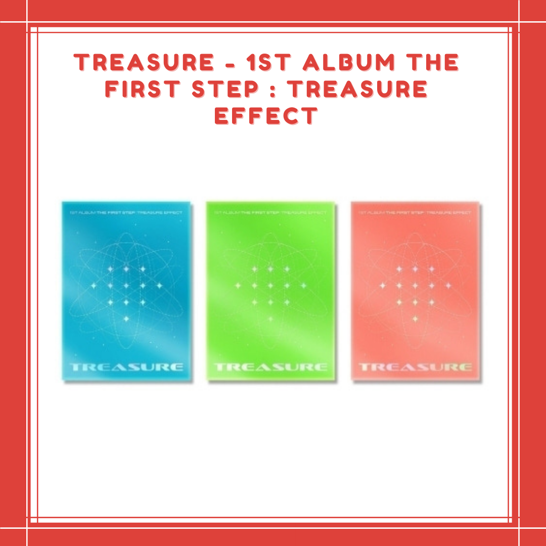 [ON HAND] TREASURE - 1ST ALBUM THE FIRST STEP : TREASURE EFFECT