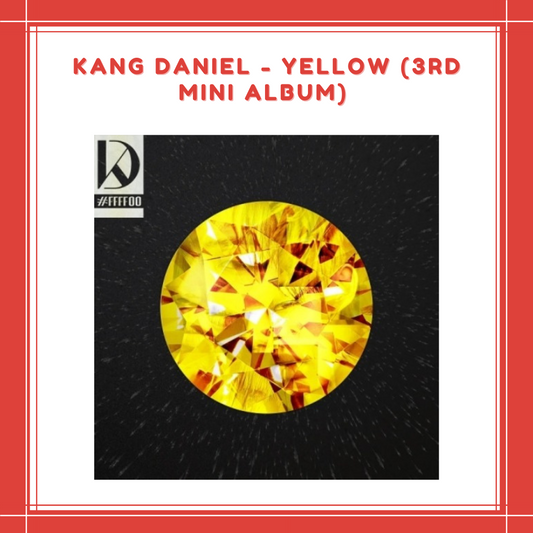 [PREORDER] KANG DANIEL - YELLOW (3RD MINI ALBUM)