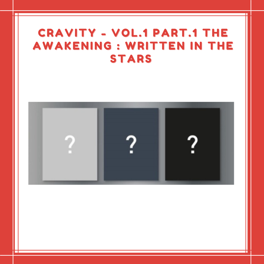 [PREORDER] CRAVITY - VOL.1 PART.1 THE AWAKENING : WRITTEN IN THE STARS
