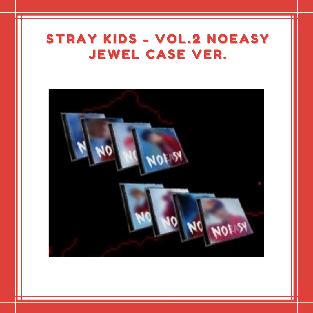[PREORDER] STRAY KIDS - VOL.2 NOEASY JEWEL CASE VER.