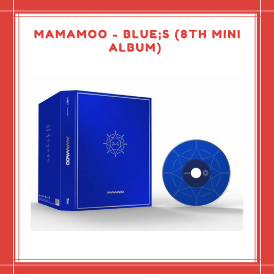 [PREORDER] MAMAMOO - BLUE;S (8TH MINI ALBUM)