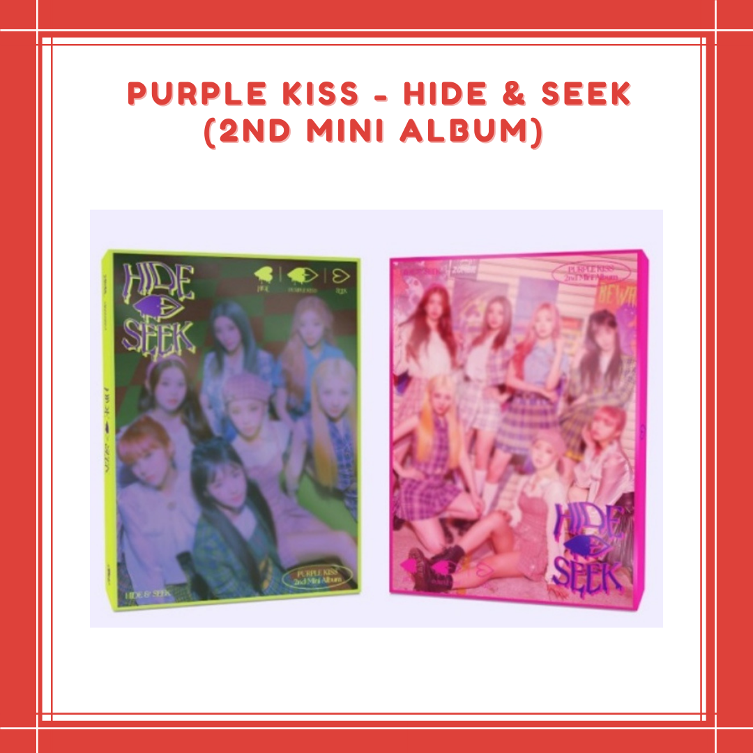 [ON HAND] PURPLE KISS - HIDE & SEEK (2ND MINI ALBUM)