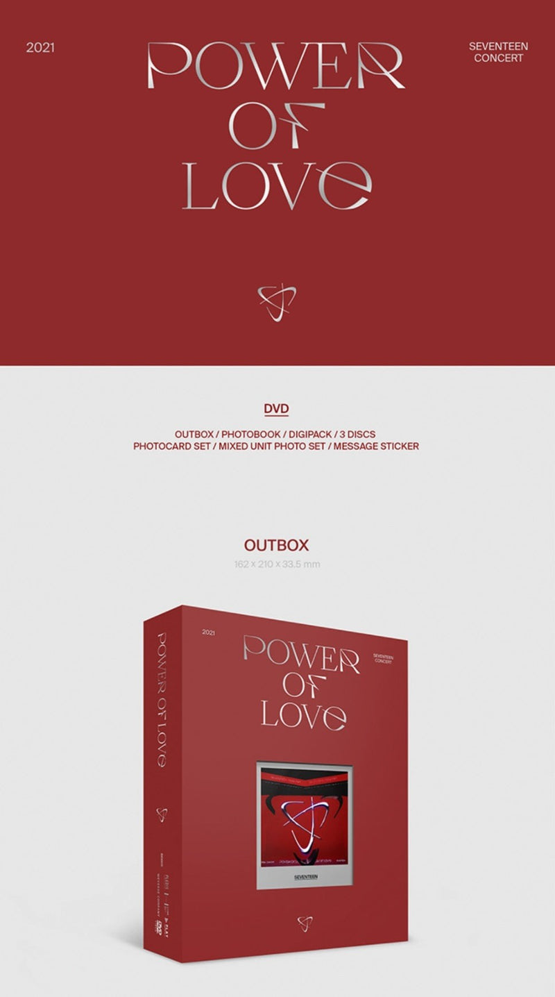 [PREORDER] SEVENTEEN - 2021 CONCERT POWER OF LOVE DVD