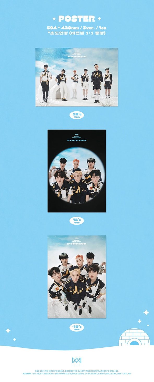 [PREORDER] ONF - POPPING (SUMMER POPUP ALBUM)