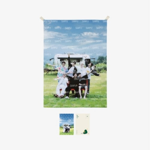 [PREORDER] BTS - IN THE SOOP FABRIC POSTER