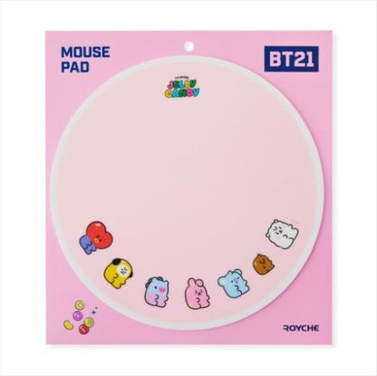 [PREORDER] BT21 BABY - JELLY CANDY MOUSE PAD