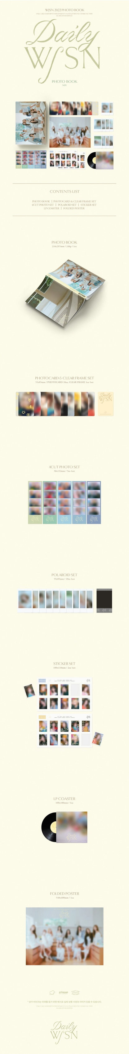 [PREORDER] WJSN - 2022 PHOTOBOOK DAILY WJSN