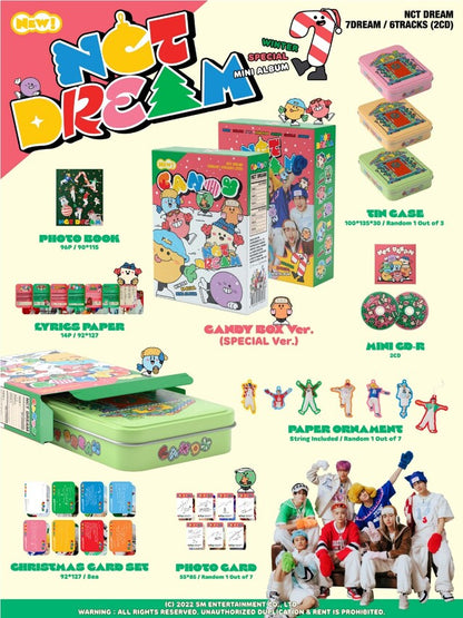 [PREORDER] NCT DREAM - WINTER SPECIAL MINI ALBUM 'CANDY' (SPECIAL VER.)