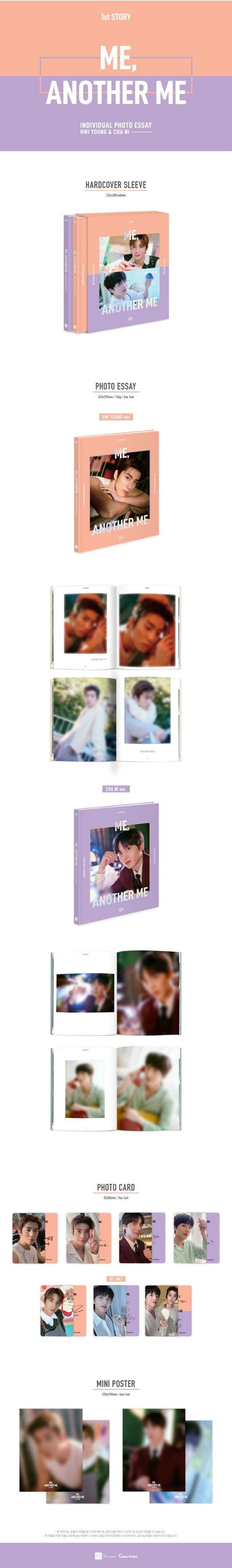 [PREORDER] SF9 - SF9 HWI YOUNG & CHA NI'S PHOTO ESSAY ME, ANOTHER ME