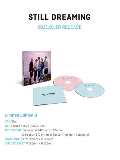 [PREORDER] TXT - JAPAN 1ST STILL DREAMING LIMITED EDITION