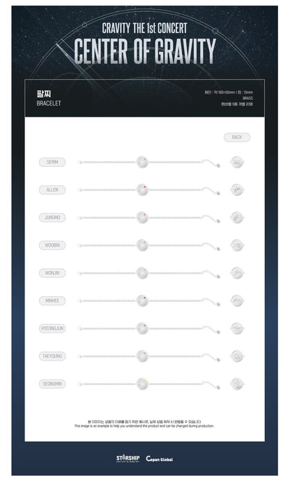 [PREORDER] CRAVITY - BRACELET