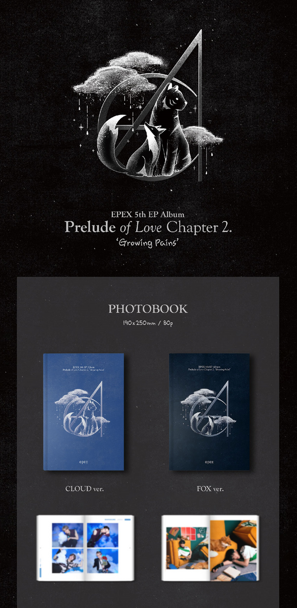 [PREORDER] EPEX - 5TH EP ALBUM PRELUDE OF LOVE CHAPTER 2. GROWING PAINS