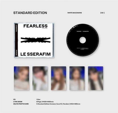 [PREORDER] LESSERAFIM - JAPAN 1ST SINGLE FEARLESS STANDARD