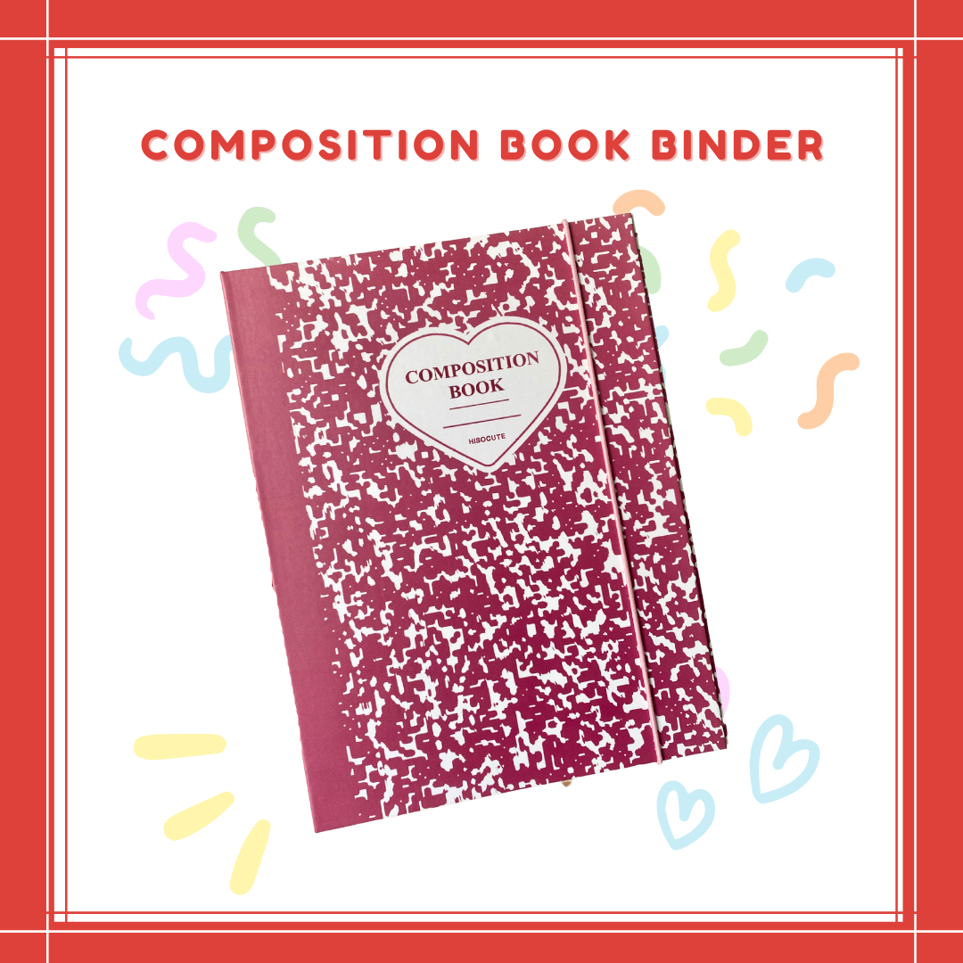 [ON HAND] COMPOSITION COLLECT BOOK (5-inch sleeves)