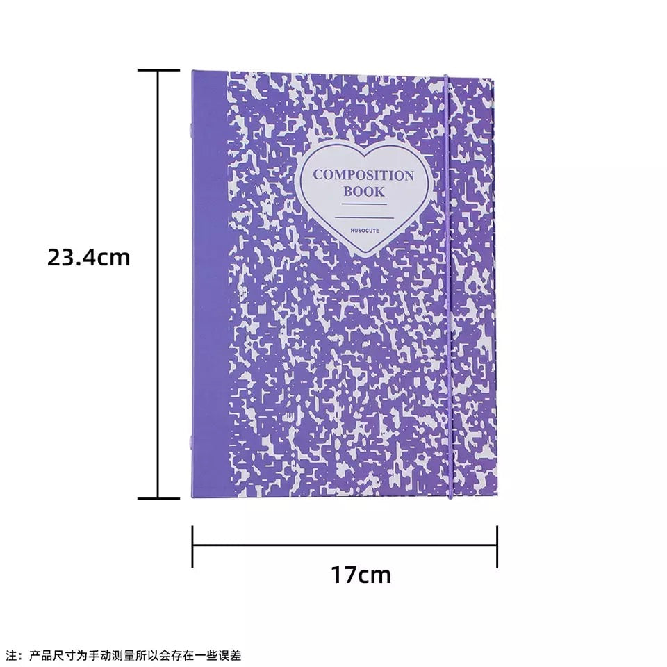 [ON HAND] COMPOSITION COLLECT BOOK (5-inch sleeves)