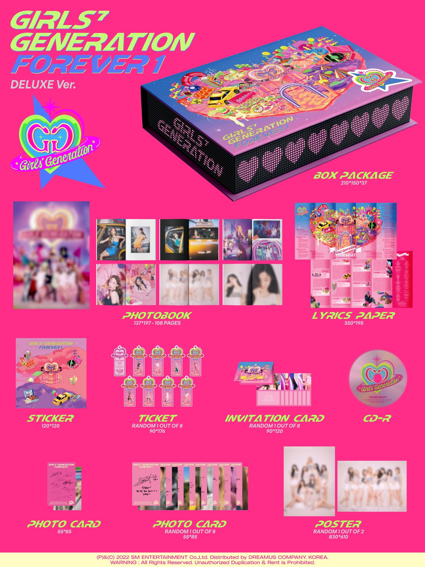 [PREORDER] GIRLS' GENERATION - VOL.7 FOREVER 1 SPECIAL EDITION