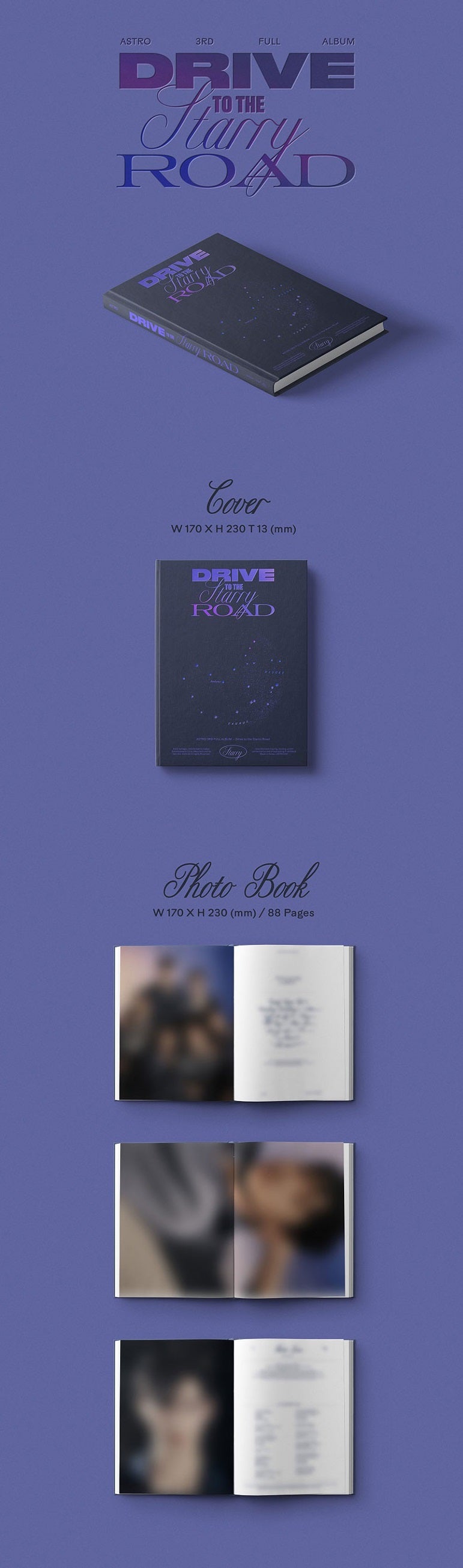 [PREORDER] ASTRO - VOL.3 DRIVE TO THE STARY ROAD