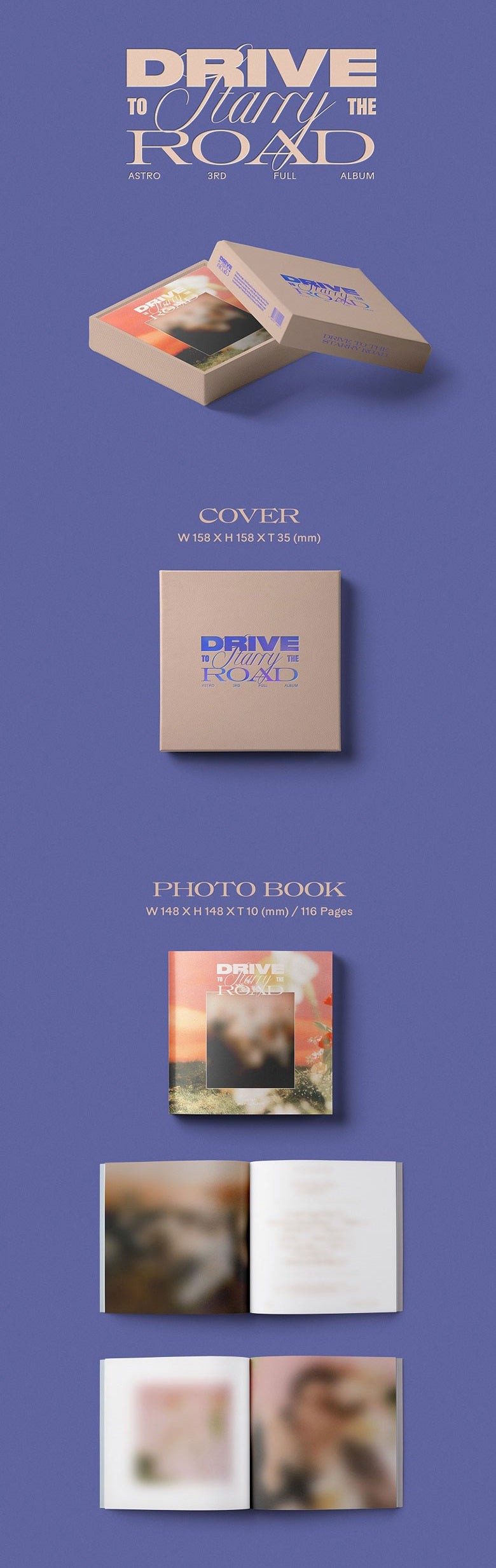 [PREORDER] ASTRO - VOL.3 DRIVE TO THE STARY ROAD