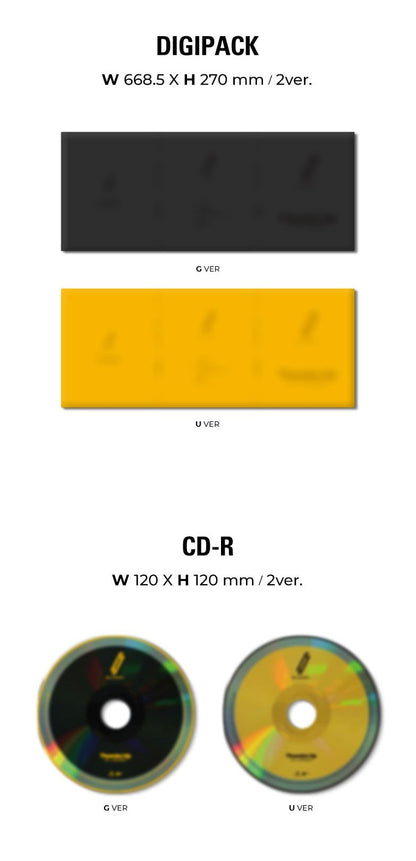 [PREORDER] BLANK2Y - 1ST MINI ALBUM K2Y I : CONFIDENCE THUMBS UP