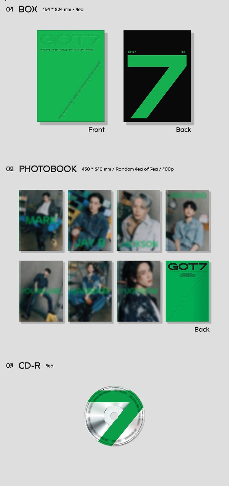 [PREORDER] GOT7 - GOT7