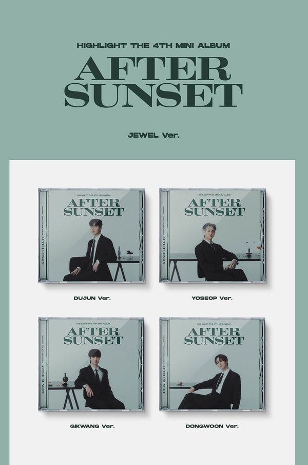 [PREORDER] HIGHLIGHT - AFTER SUNSET (4TH MINI ALBUM) JEWEL VER.