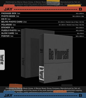 [PREORDER] JAY B - BE YOURSELF (2ND EP)