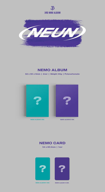 [PREORDER] JUST B - [= (NEUN)] (3RD MINI ALBUM) NEMO ALBUM