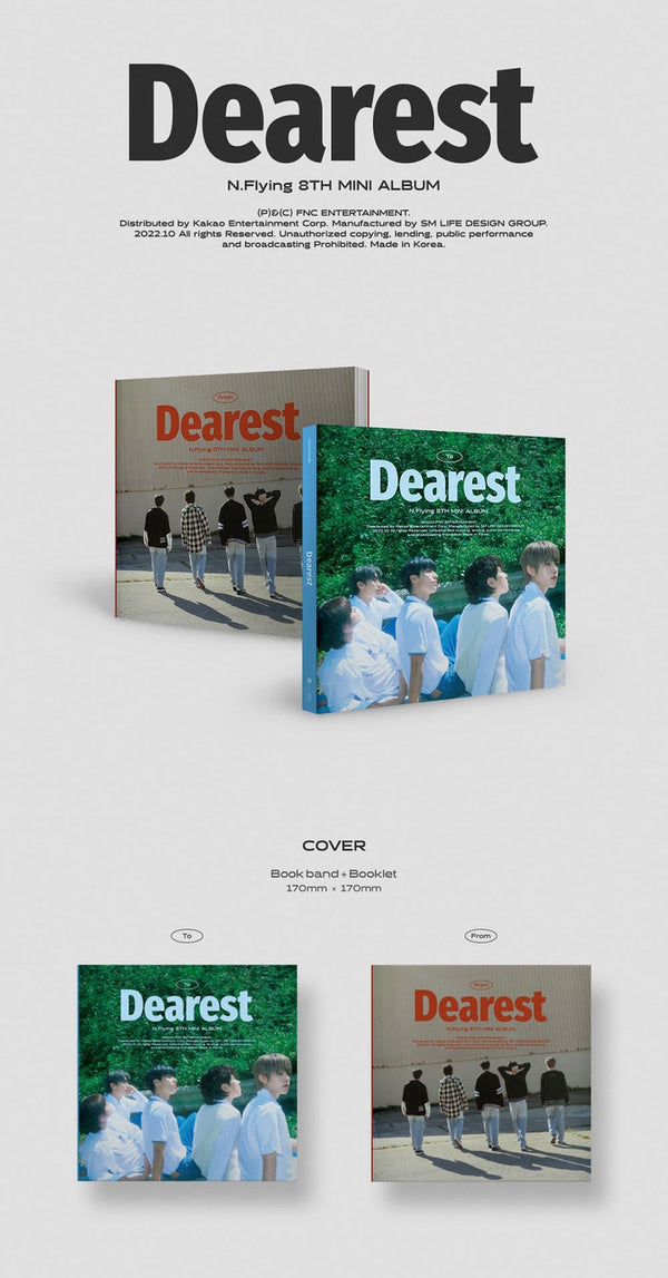 [PREORDER] N.FLYING - DEAREST (8TH MINI ALBUM)