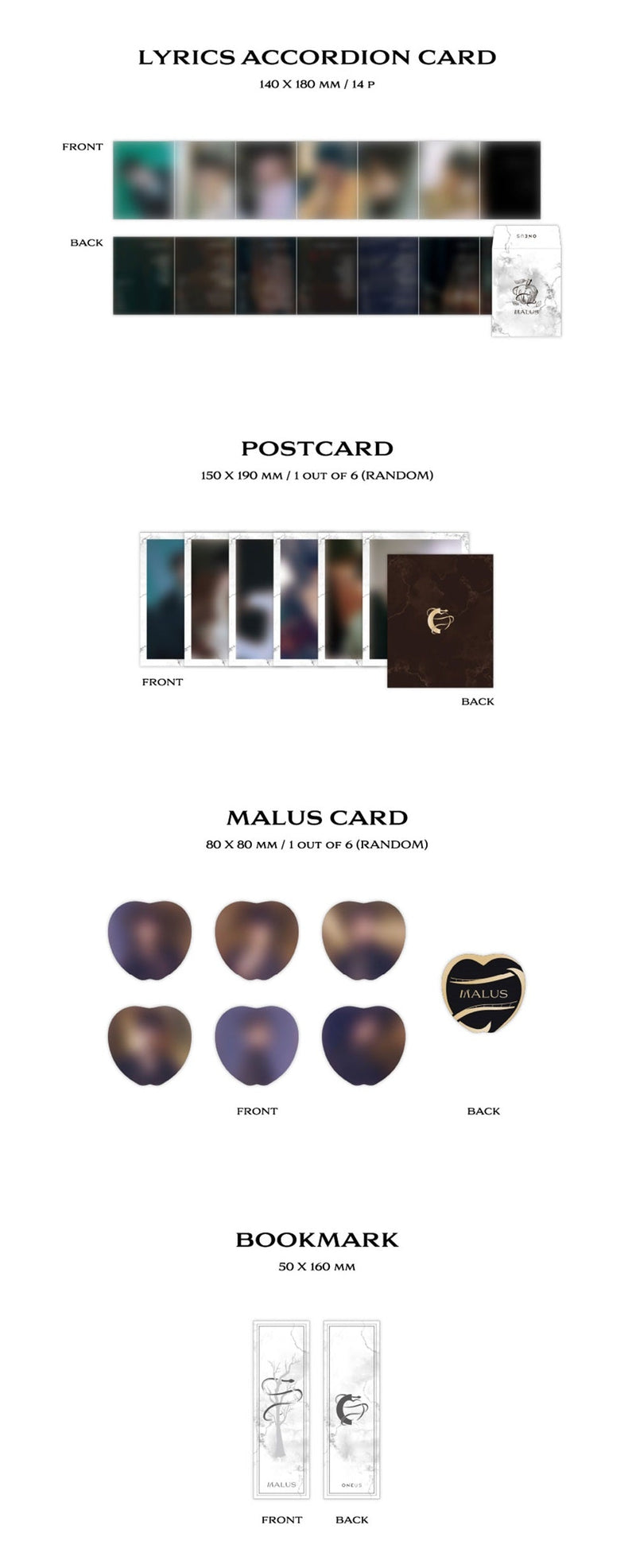 [PREORDER] ONEUS - MALUS (8TH MINI ALBUM) MAIN VER.