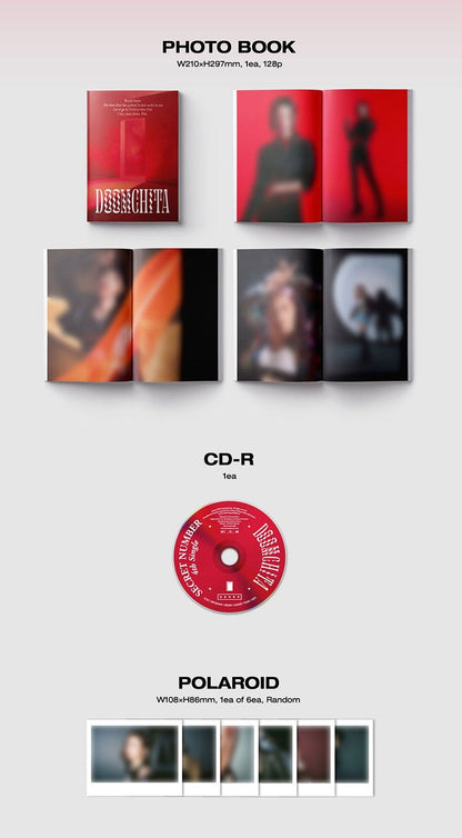 [PREORDER] SECRET NUMBER - DOOMCHITA (4TH SINGLE ALBUM) NORMAL VER.