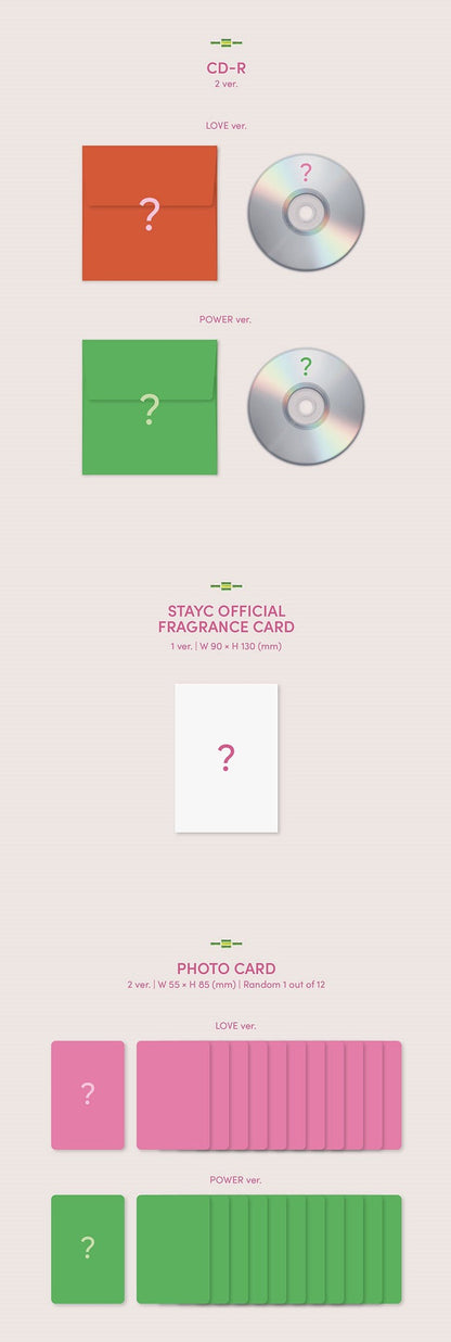 [PREORDER] STAYC - WE NEED LOVE (3RD SINGLE ALBUM)