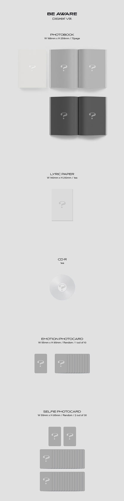 [PREORDER] THE BOYZ - BE AWARE (7TH MINI ALBUM) META ALBUM (PLATFORM VER.)