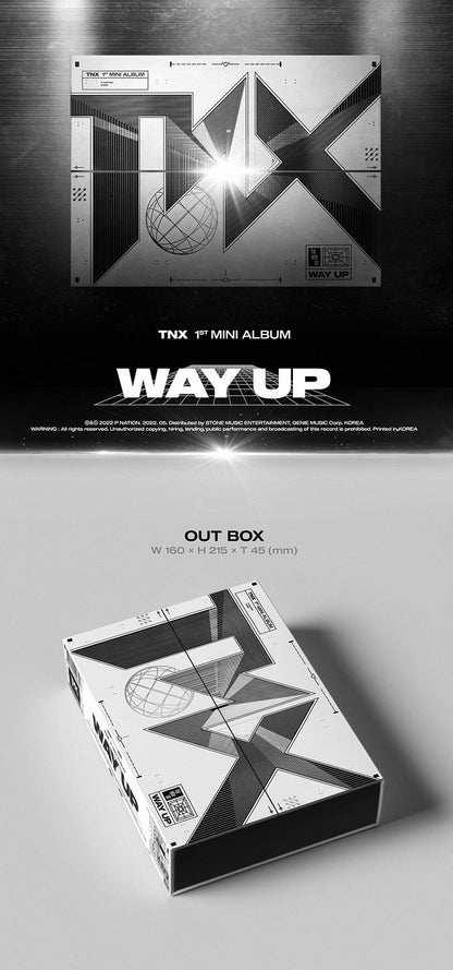 [PREORDER] TNX - WAY UP (1ST MINI ALBUM)