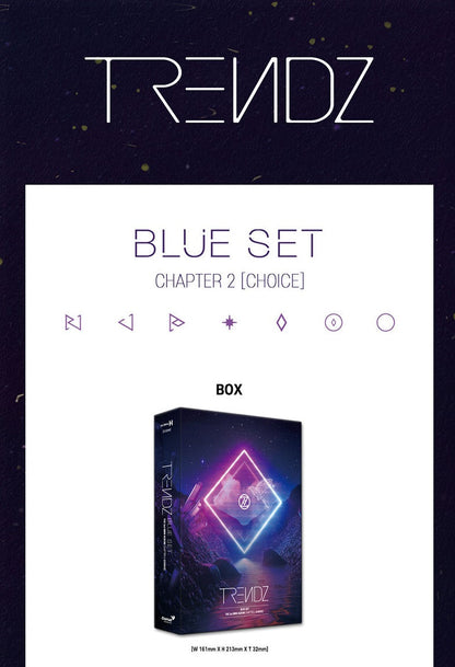 [PREORDER] TRENDZ - BLUE SET CHAPTER 2. CHOICE (2ND MINI ALBUM)