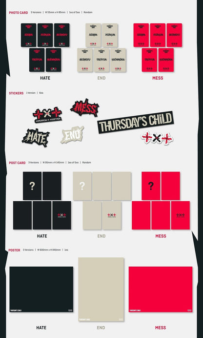 [PREORDER] TOMORROW X TOGETHER (TXT) - MINISODE 2 : THURSDAY'S CHILD (4TH MINI ALBUM)