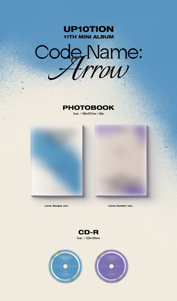 [PREORDER] UP10TION - CODE NAME ARROW (11TH MINI ALBUM)