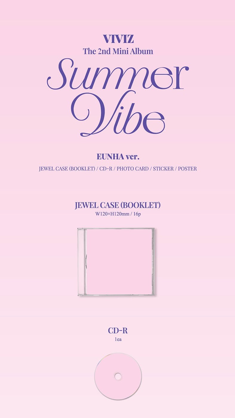 [PREORDER] VIVIZ - SUMMER VIVE (2ND MINI ALBUM) JEWEL CASE