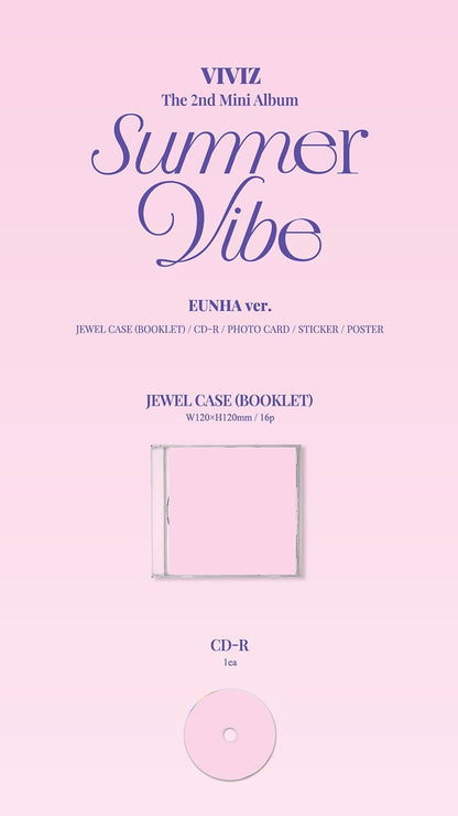 [PREORDER] VIVIZ - SUMMER VIVE (2ND MINI ALBUM) JEWEL CASE