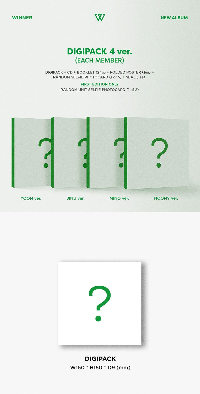 [PREORDER] WINNER - 4TH MINI ALBUM HOLDIAY (DIGIPACK VER.)