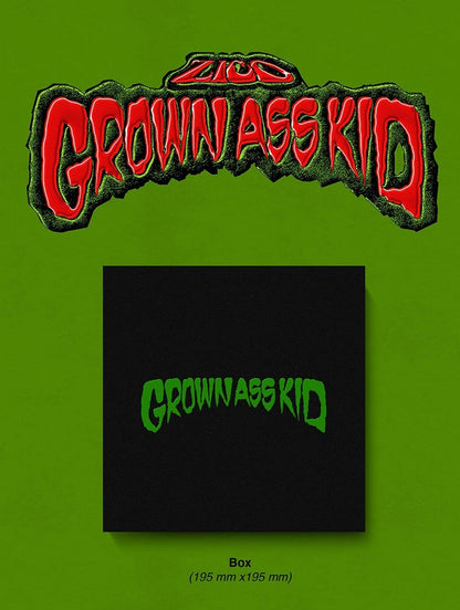 [PREORDER] ZICO - GRWON ASSS KID (4TH MINI ALBUM)