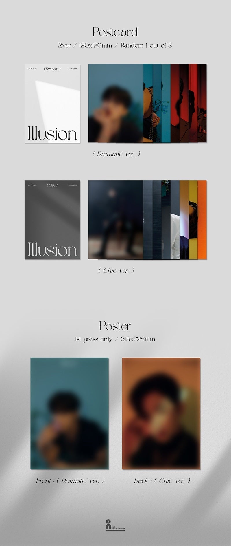 [PREORDER] KIM YO HAN - ILLUSION (1ST MINI ALBUM