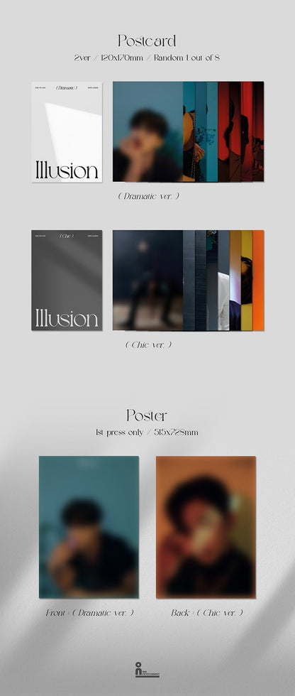 [PREORDER] KIM YO HAN - ILLUSION (1ST MINI ALBUM