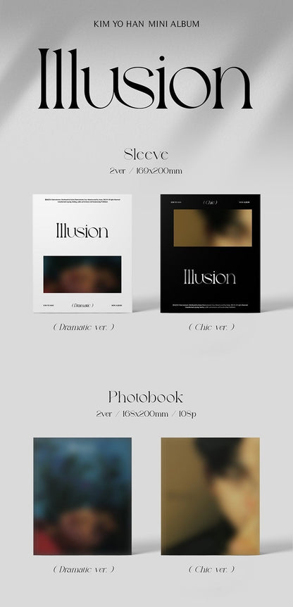 [PREORDER] KIM YO HAN - ILLUSION (1ST MINI ALBUM