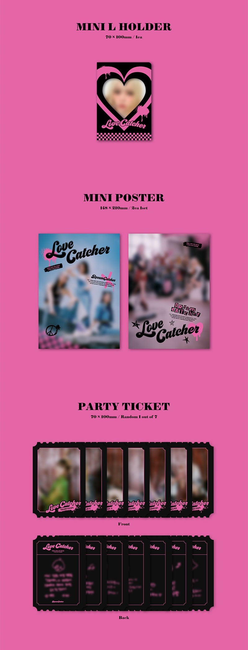 [PREORDER] DREAMCATCHER - CONCEPT BOOK [LOVE CATCHER VER.]