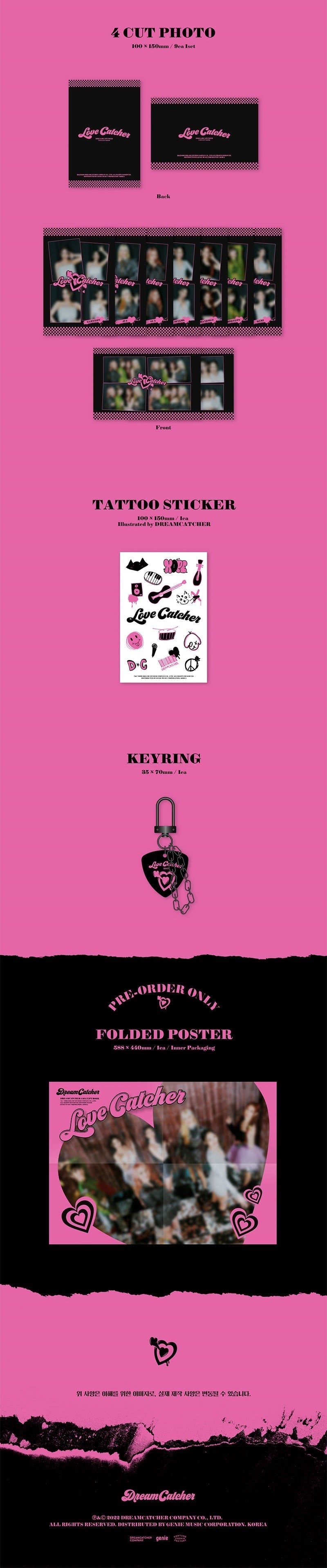 [PREORDER] DREAMCATCHER - CONCEPT BOOK [LOVE CATCHER VER.]