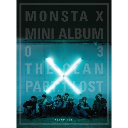 [PREORDER] MONSTA X - THE CLAN 2.5 PART.1 LOST 3RD MINI ALBUM