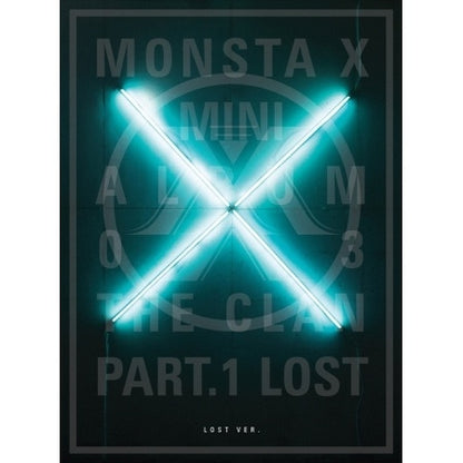 [PREORDER] MONSTA X - THE CLAN 2.5 PART.1 LOST 3RD MINI ALBUM