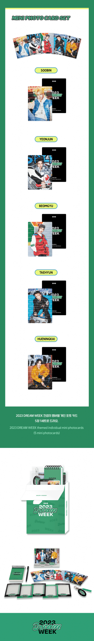 [PREORDER] TXT - 2023 DREAM WEEK KIT